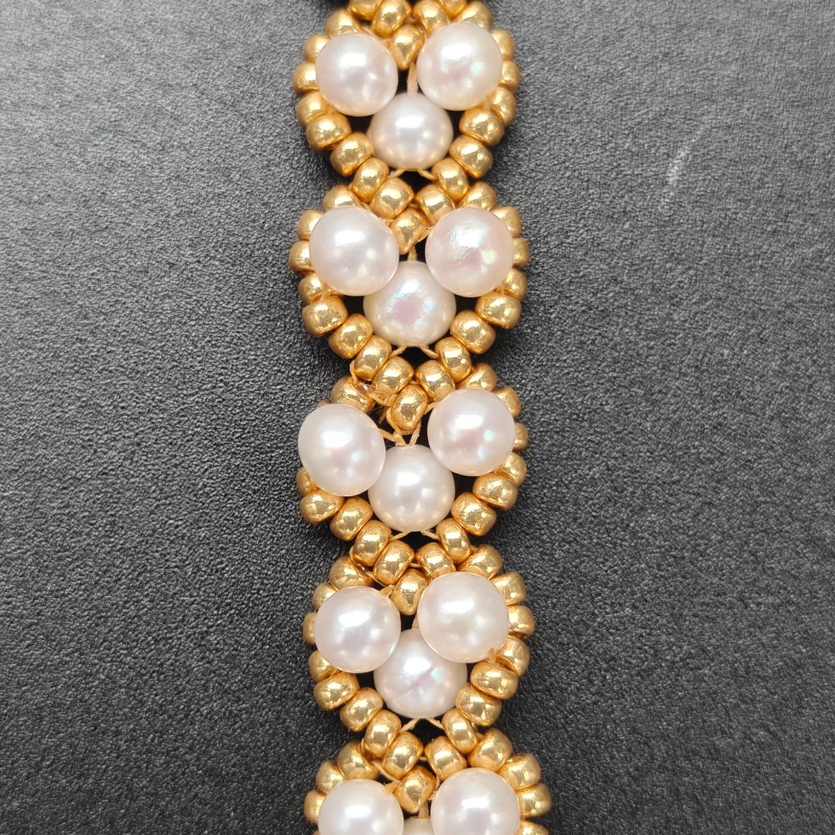 2025 Pearl Sweetheart Bracelet – Handmade with natural pearls, Miyuki beads and alloy accessories