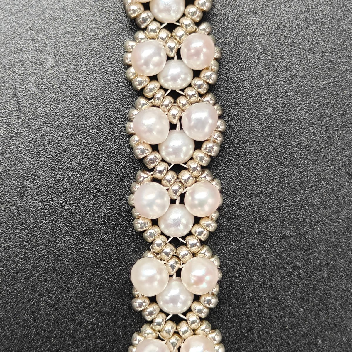 2025 Pearl Sweetheart Bracelet – Handmade with natural pearls, Miyuki beads and alloy accessories