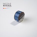 Navy Blue Nicole Beading Thread – Fine Nylon Beading Line for Handmade Jewelry | Weavepop