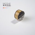 Light Coffee Nicole Beading Thread – Soft Nylon Cord for Beadwork | Weavepop