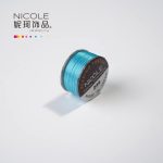 Peacock Blue Nicole Beading Thread – Vibrant Nylon Thread for DIY Jewelry | Weavepop