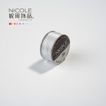 Light Gray Nicole Beading Thread – Fine Nylon Beading Cord for DIY Jewelry | Weavepop