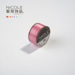 Deep Pink Nicole Beading Thread – Smooth Nylon Thread for Beadwork | Weavepop