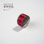 Bright Red Nicole Beading Thread – Japanese Nylon String for Jewelry Making | Weavepop