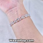 B002 bead bracelet kit wearing photo