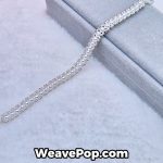 Swarovski pearl bead bracelet kit B047 – woven pearl bracelet design