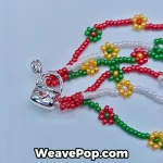 B049 miyuki seed bead bracelet – detail close-up