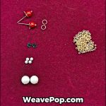 earring making kit E001 – Miyuki beads Swarovski crystals pearls components