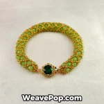 Woven bead bracelet kit B038 – product display 2