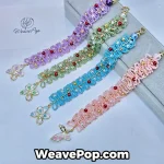 bead bracelet kit B052 with pearls and seed beads