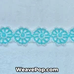 seed bead flower bracelet detail